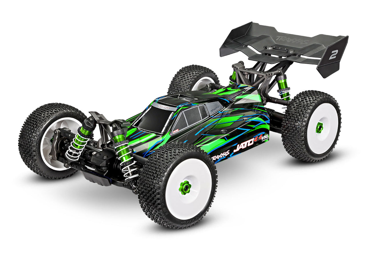 90386-4GREEN Traxxas Jato 4x4 VXL 1/8 Scale w/ Clipless Body - Green [Early 2025]