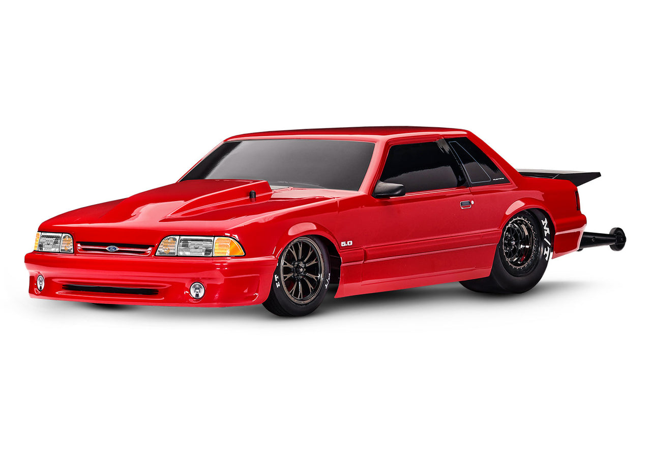 94346-74 Traxxas Ford Mustang 5.0 Drag Slash Extreme Heavy Duty - Red