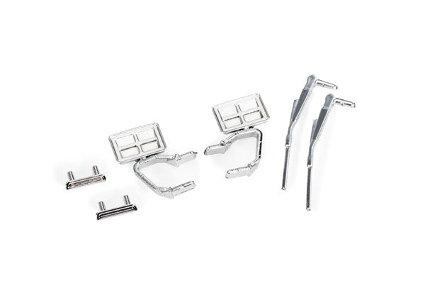 9816 Traxxas Door handles (left & right) mirrors, side (left & right)