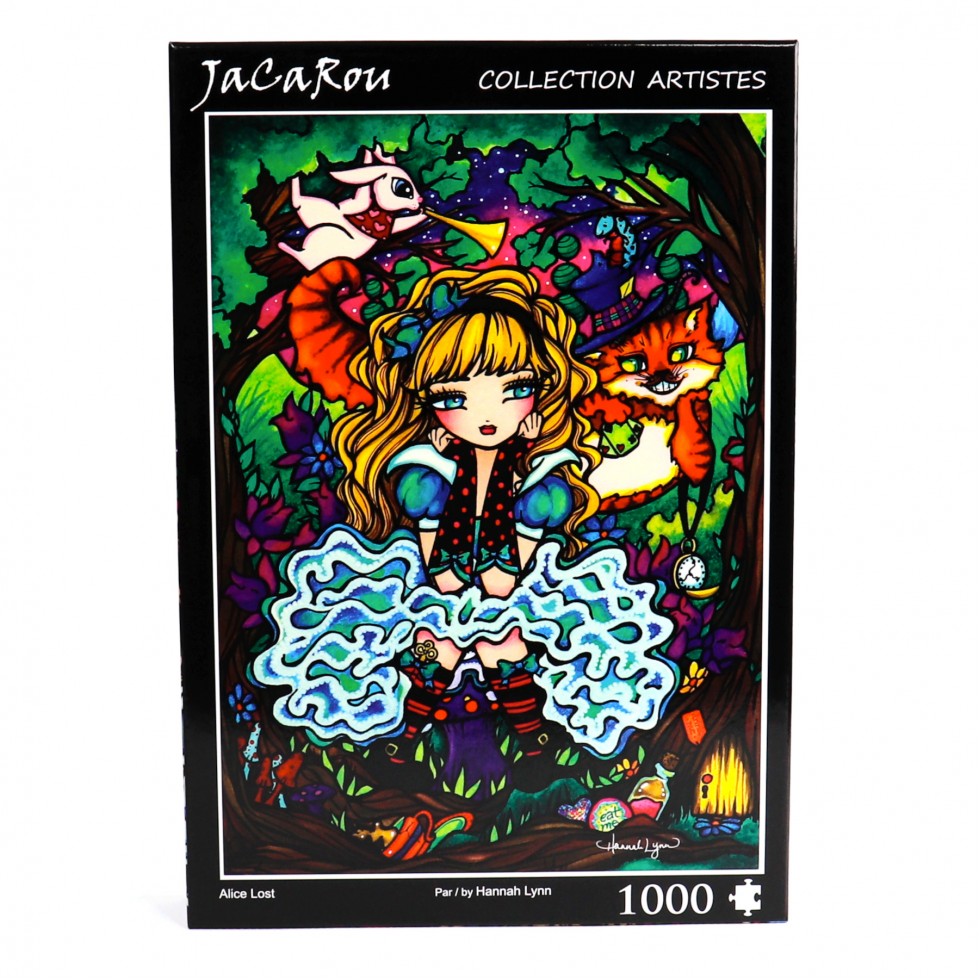 Puzzle 1000 pièces Alice perdue