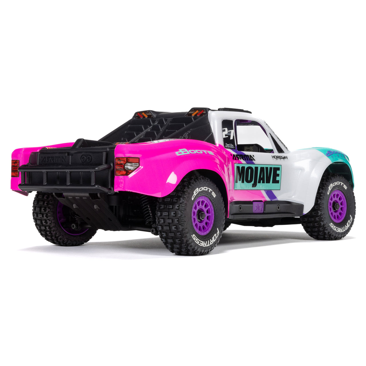 ARA2304ST1 MOJAVE GROM 223S BLX Brushless 4X4 Small Scale Desert Truck RTR with Battery & Charger, Teal