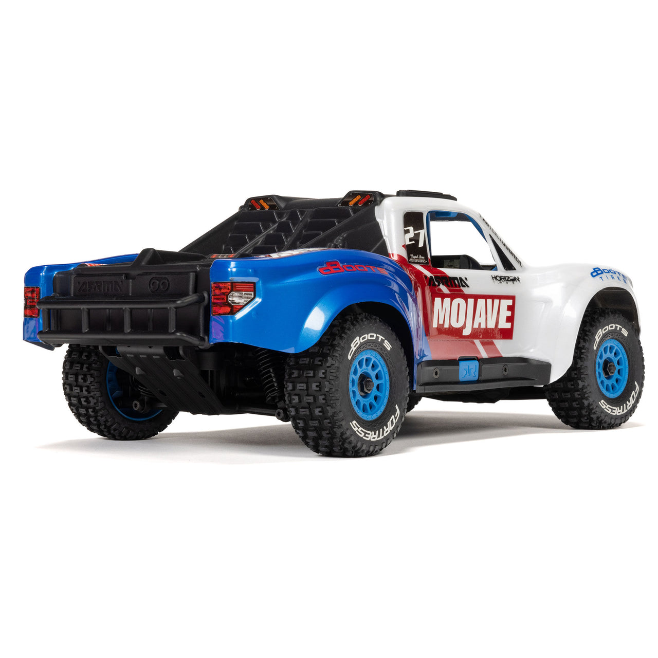 ARA2304ST2 MOJAVE GROM 223S BLX Brushless 4X4 Small Scale Desert Truck RTR with Battery & Charger, White