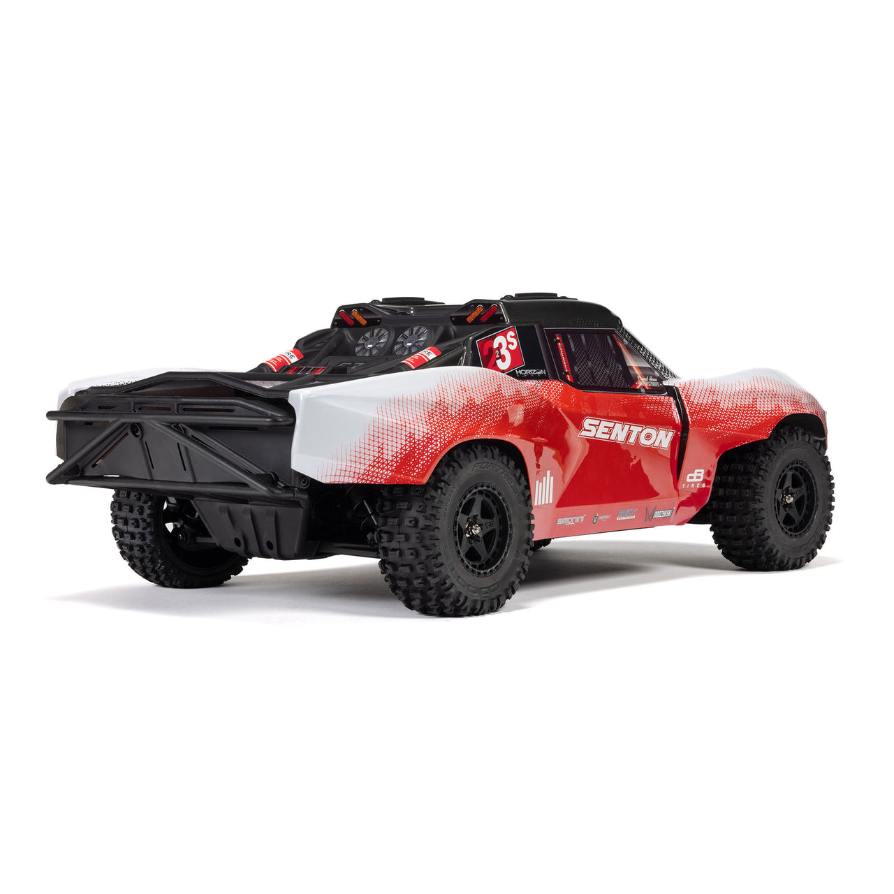 ARA4303V4T2 1/10 SENTON 4X4 223S BLX BRUSHLESS SHORT COURSE TRUCK RTR WITH DSC, RED