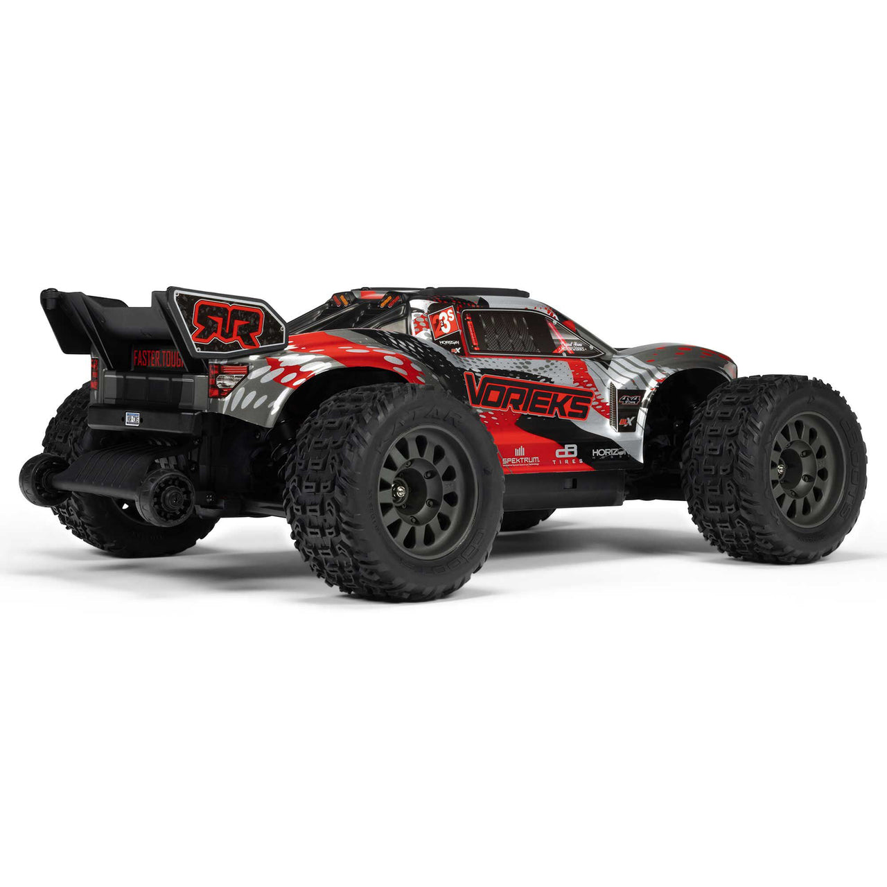 ARA4305V4T1 1/10 VORTEKS 223S BLX Brushless 4X4 Stadium Truck RTR with DSC, Red [ETA : 04/12]