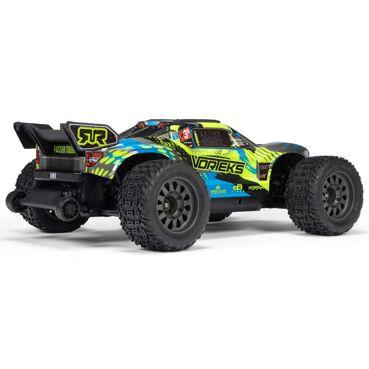 ARA4305V4T2 1/10 VORTEKS 223S BLX Brushless 4X4 Stadium Truck RTR with DSC, Teal [ETA : 04/12]