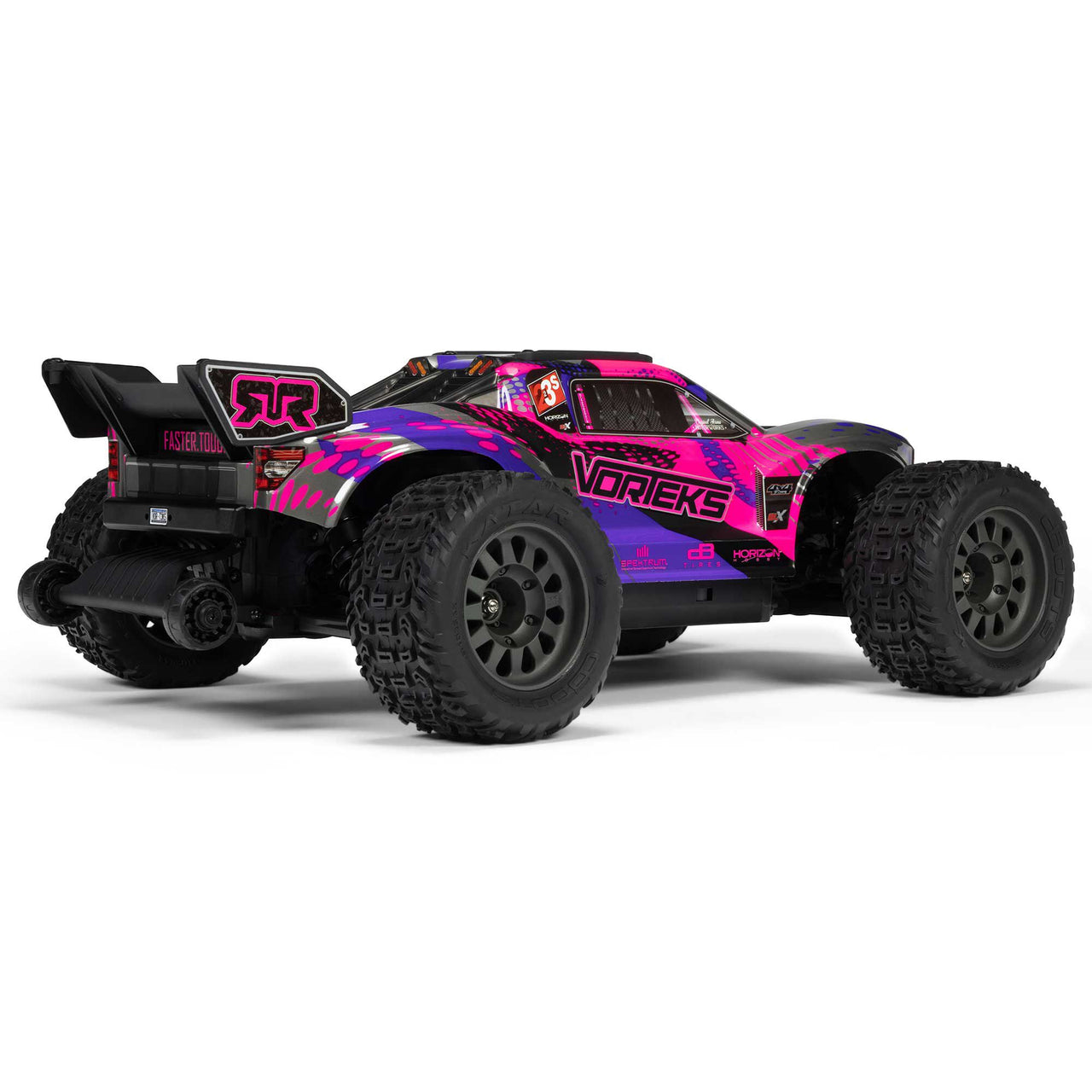 ARA4305V4T3 1/10 VORTEKS 223S BLX Brushless 4X4 Stadium Truck RTR with DSC, Purple [ETA : 04/12]