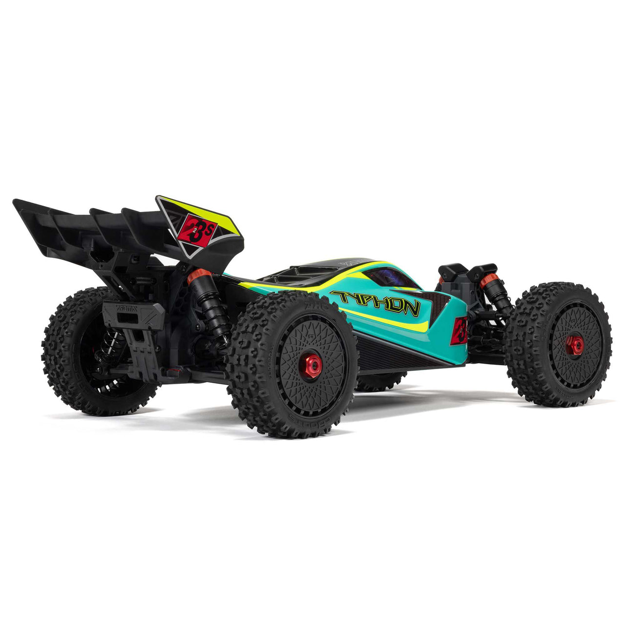 ARA4306V4T1 1/8 TYPHON 223S BLX Brushless 4X4 Buggy RTR with DSC, Green [ETA : 27/11]