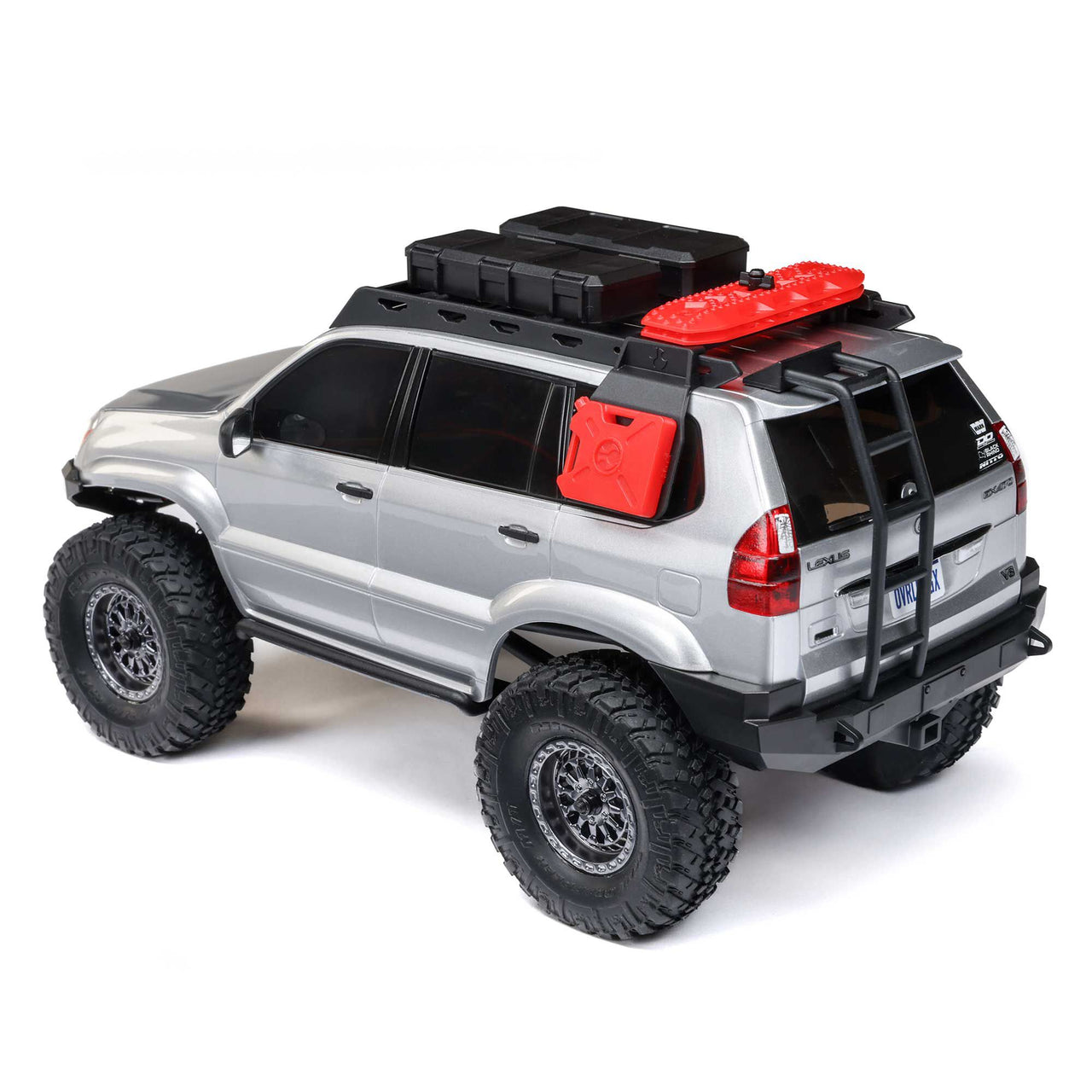 AXI-1532T2 1/24 SCX24 Lexus GX 470 4X4 Rock Crawler RTR, Silver