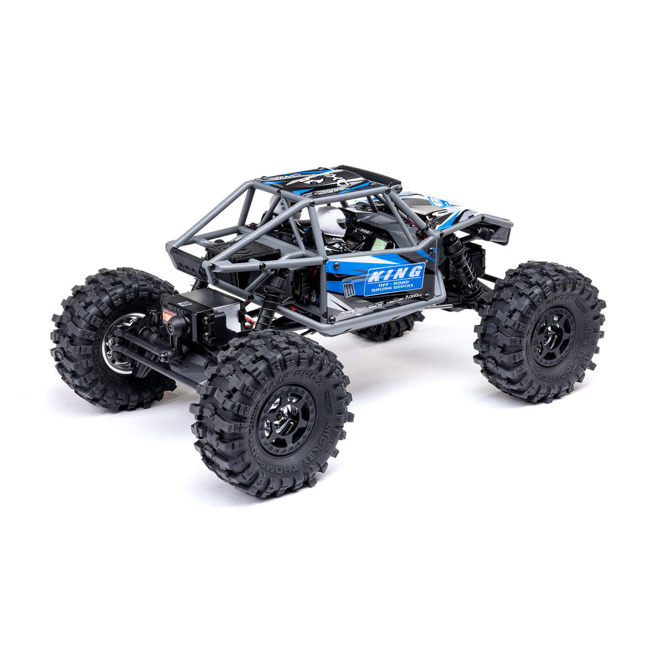 AXI-1750T1 1/18 UTB18 Capra 4WS 4WD Trail Buggy RTR with Battery & Charger, Blue