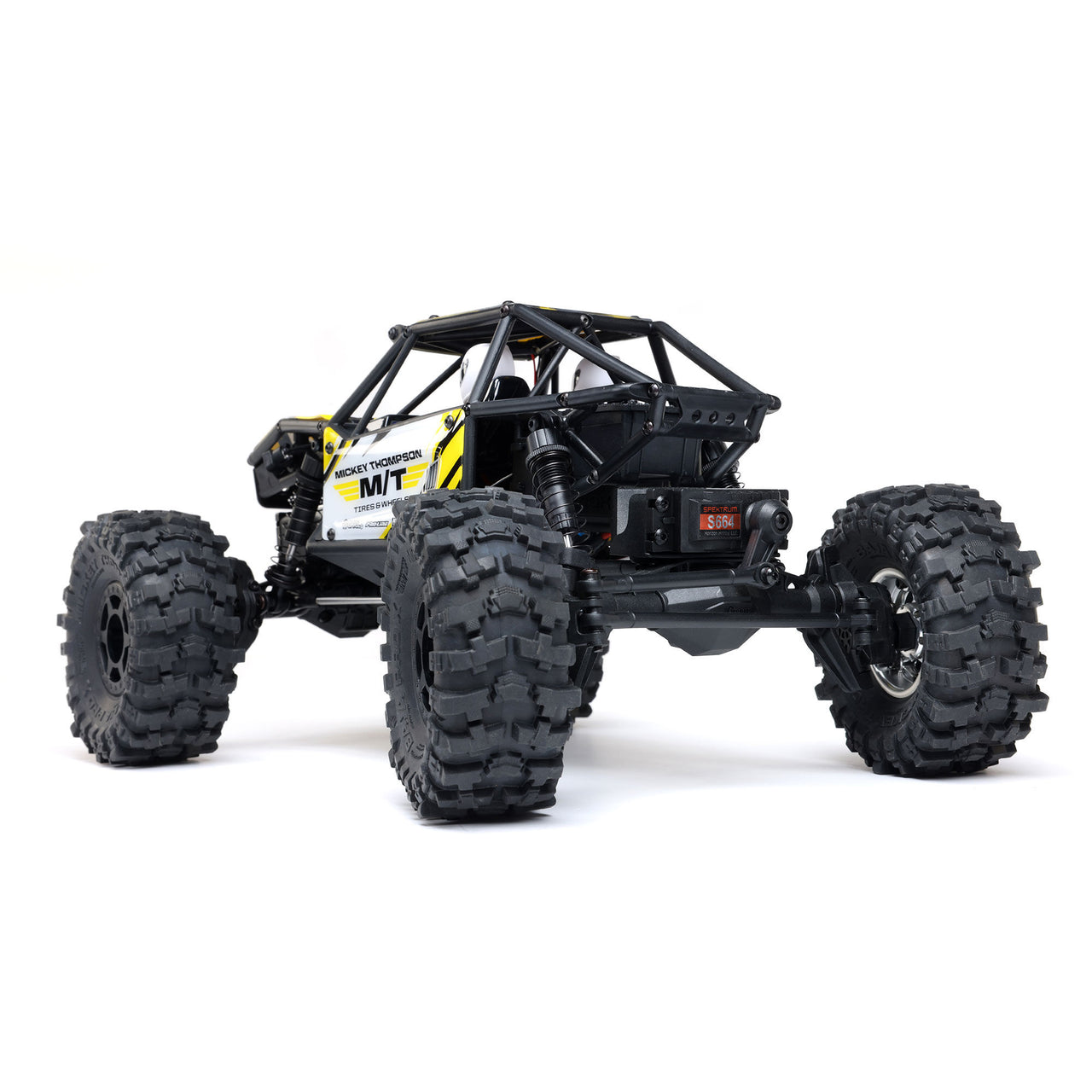 AXI-1750T2 1/18 UTB18 Capra 4WS 4WD Trail Buggy RTR with Battery & Charger, Yellow