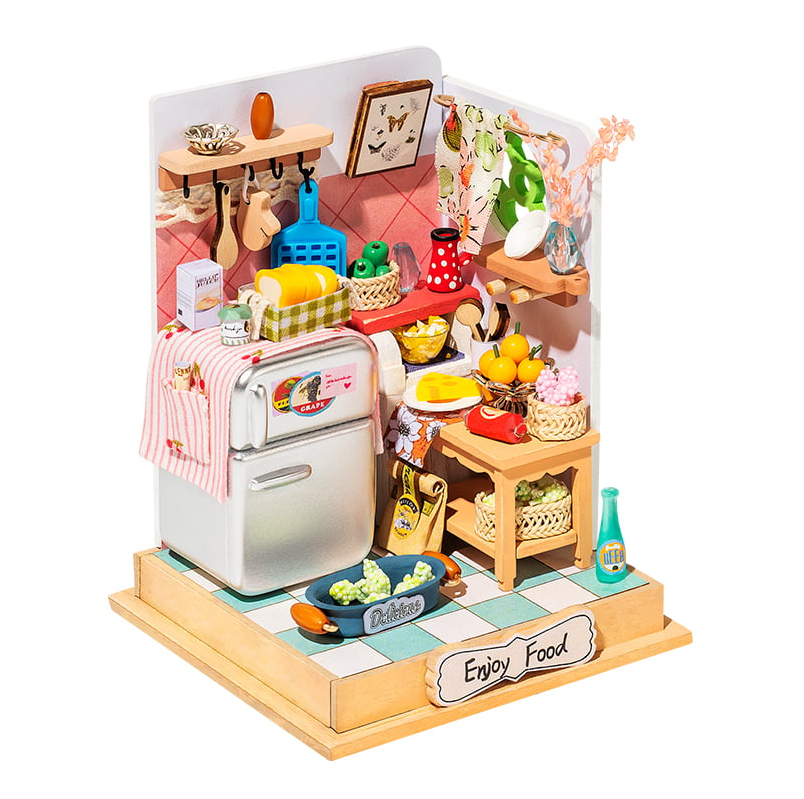 DS015 Rolife Taste Life DIY Miniature Doll House Kitchen