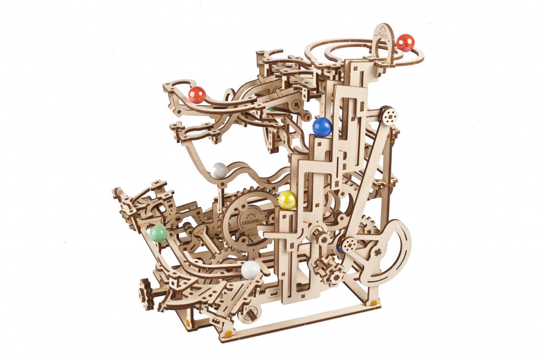 UGR70170 Ugears Marble Run Tiered Hoist - 315 Pieces