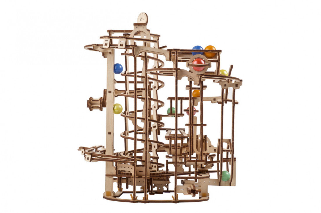 UGR70177 UGears Marble Run Spiral Hoist - 266 Pieces