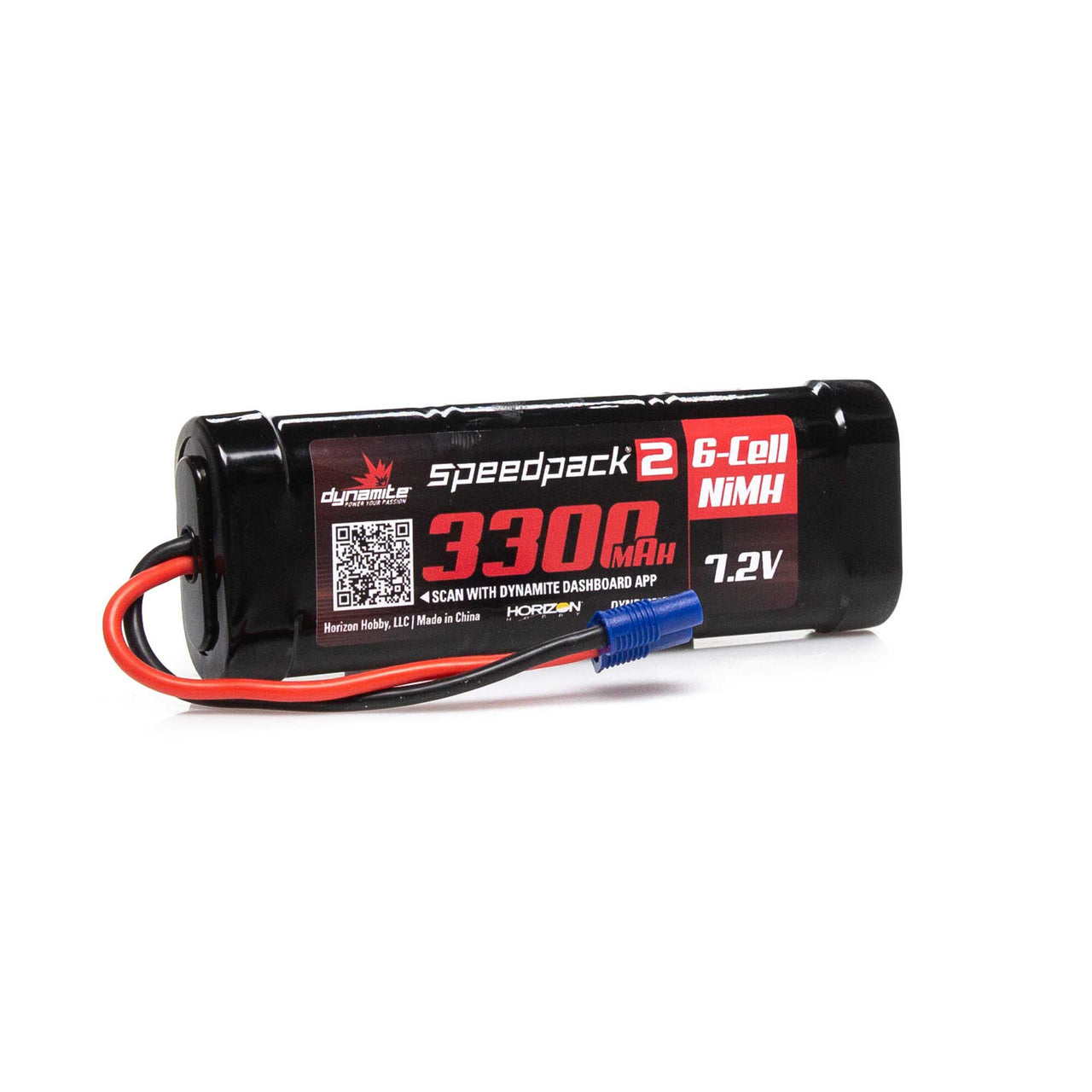 DYNB2070EC 7.2V 3300mAh 6-Cell Speedpack2 Flat NiMH Battery: EC3