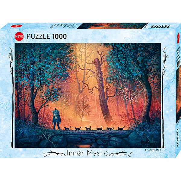 Inner Mystic, Woodland March 1000-Piece Puzzle