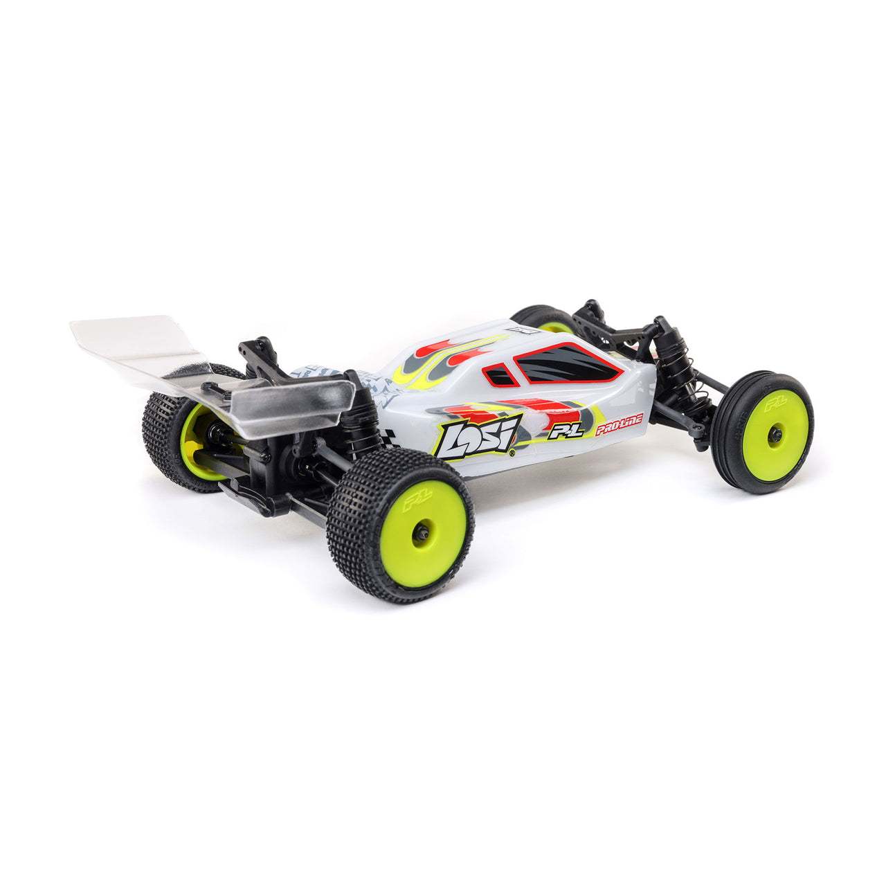 LOS00007T1 1/24 Micro-B 2WD Buggy RTR, White