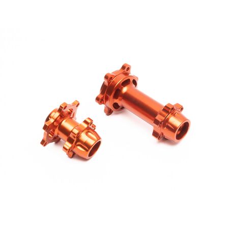 LOS362003 Aluminum Hub Set, Machined, Orange: Promoto-MX