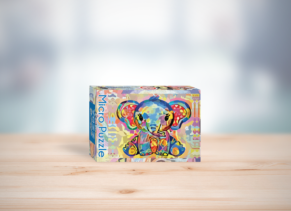 Bébé éléphant - Puzzle 99 pièces