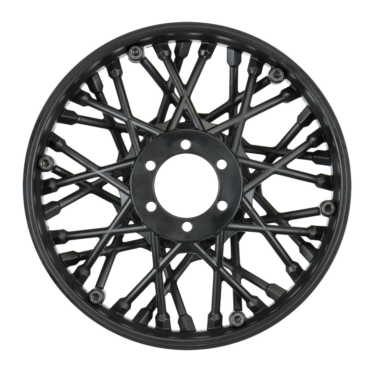 PRO282003 1/4 Supermoto Front Wheel Black: Promoto-MX