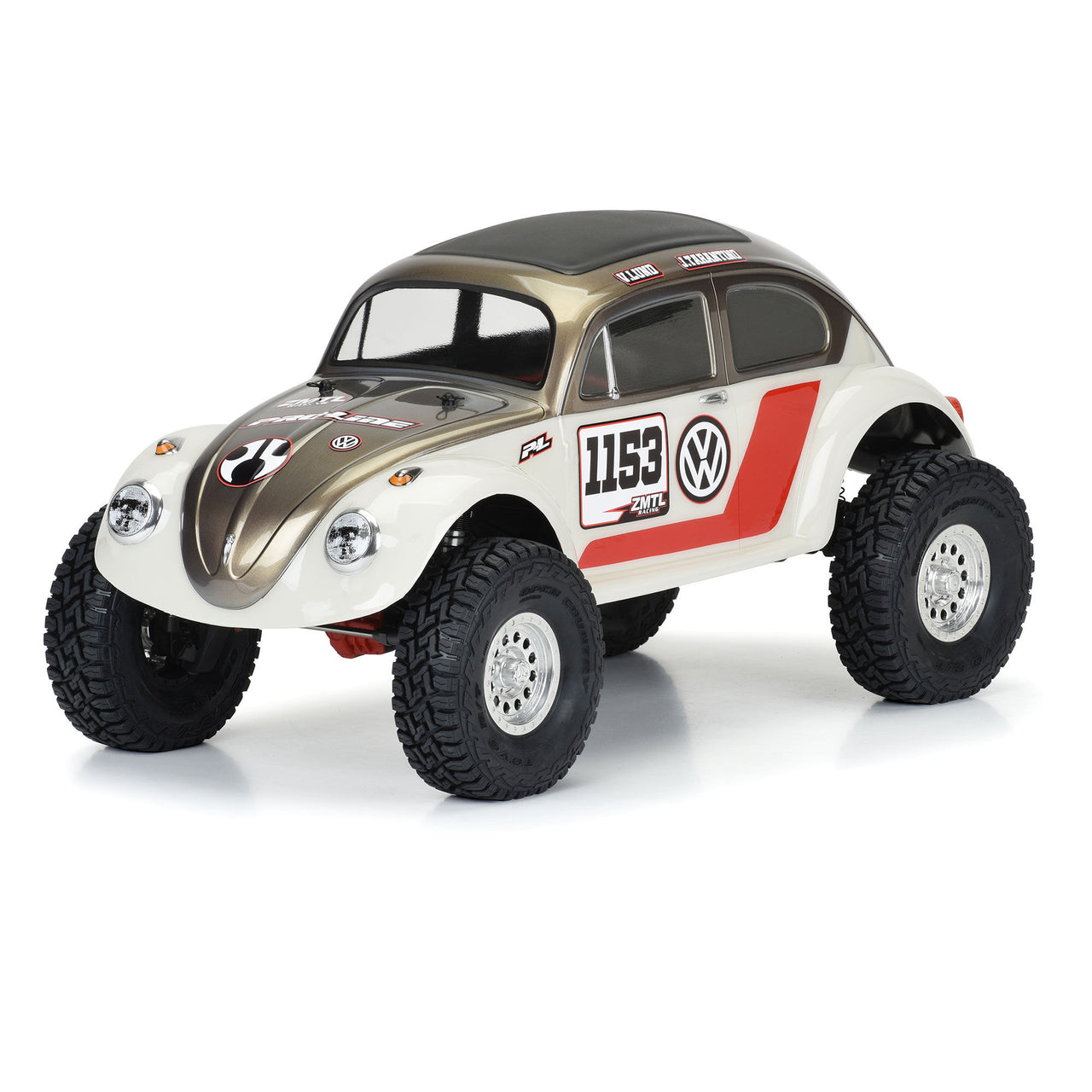 PRO359500 1/10 Volkswagen Beetle Clr Bdy 12.3 Whlbse Crwlrs