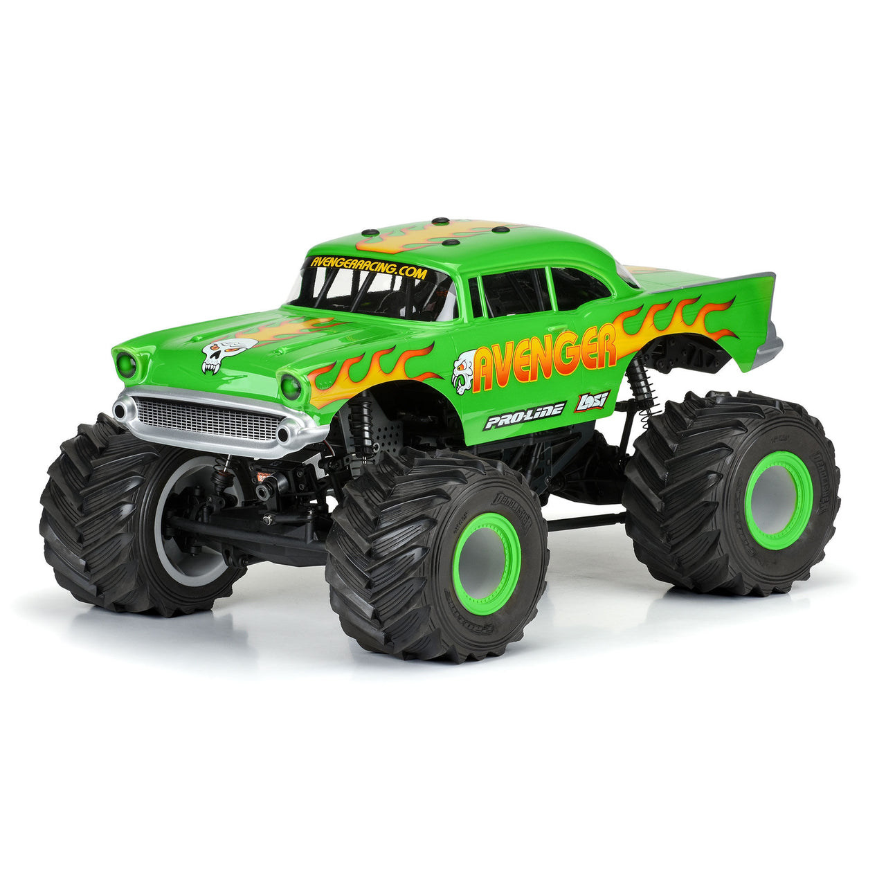 PRO363000 1/8 1957 Chevy Bel Air "Avenger" Carrosserie transparente : LMT, Crawler et 1/8 MT 