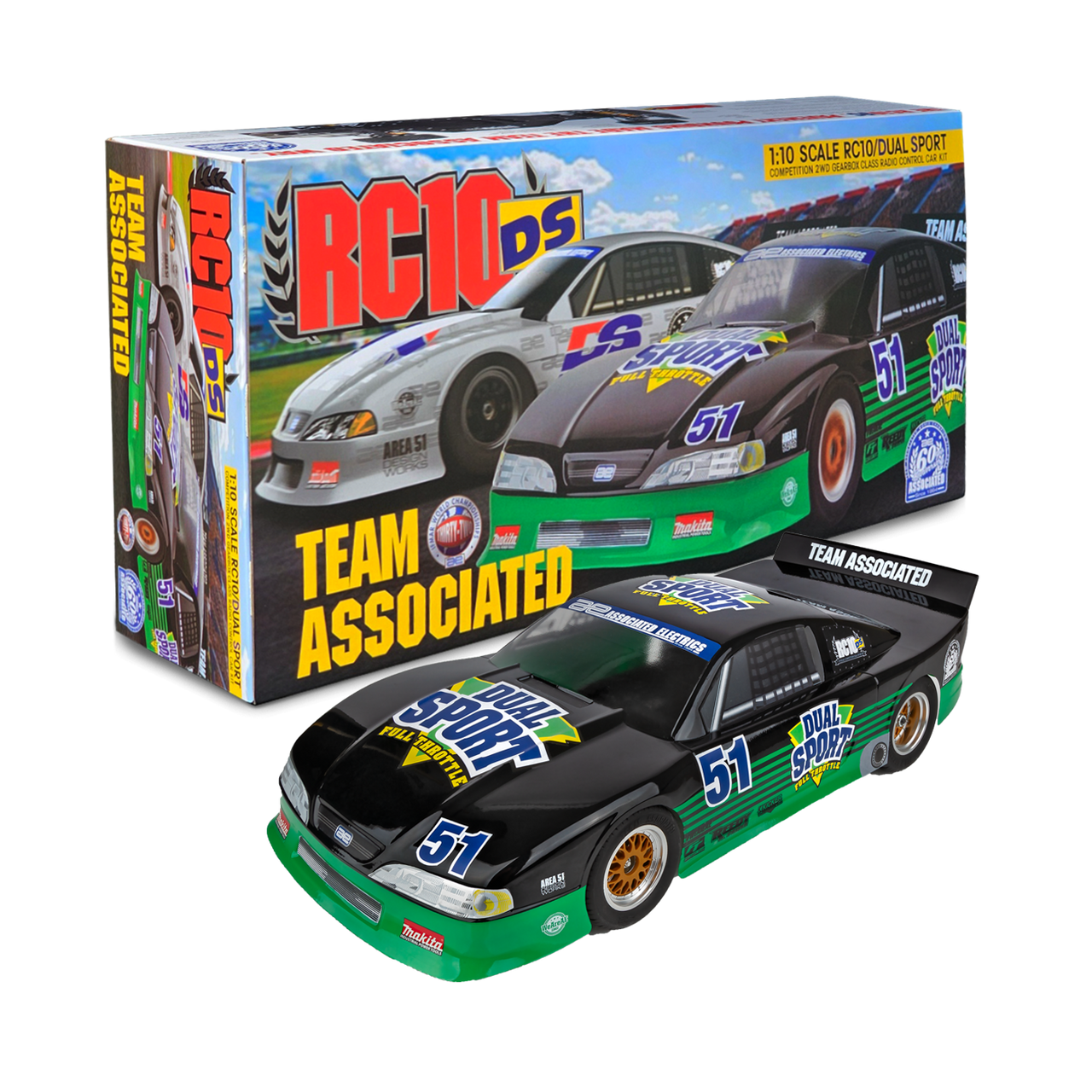 ASC8082 Team Associated RC10DS Classic Kit -