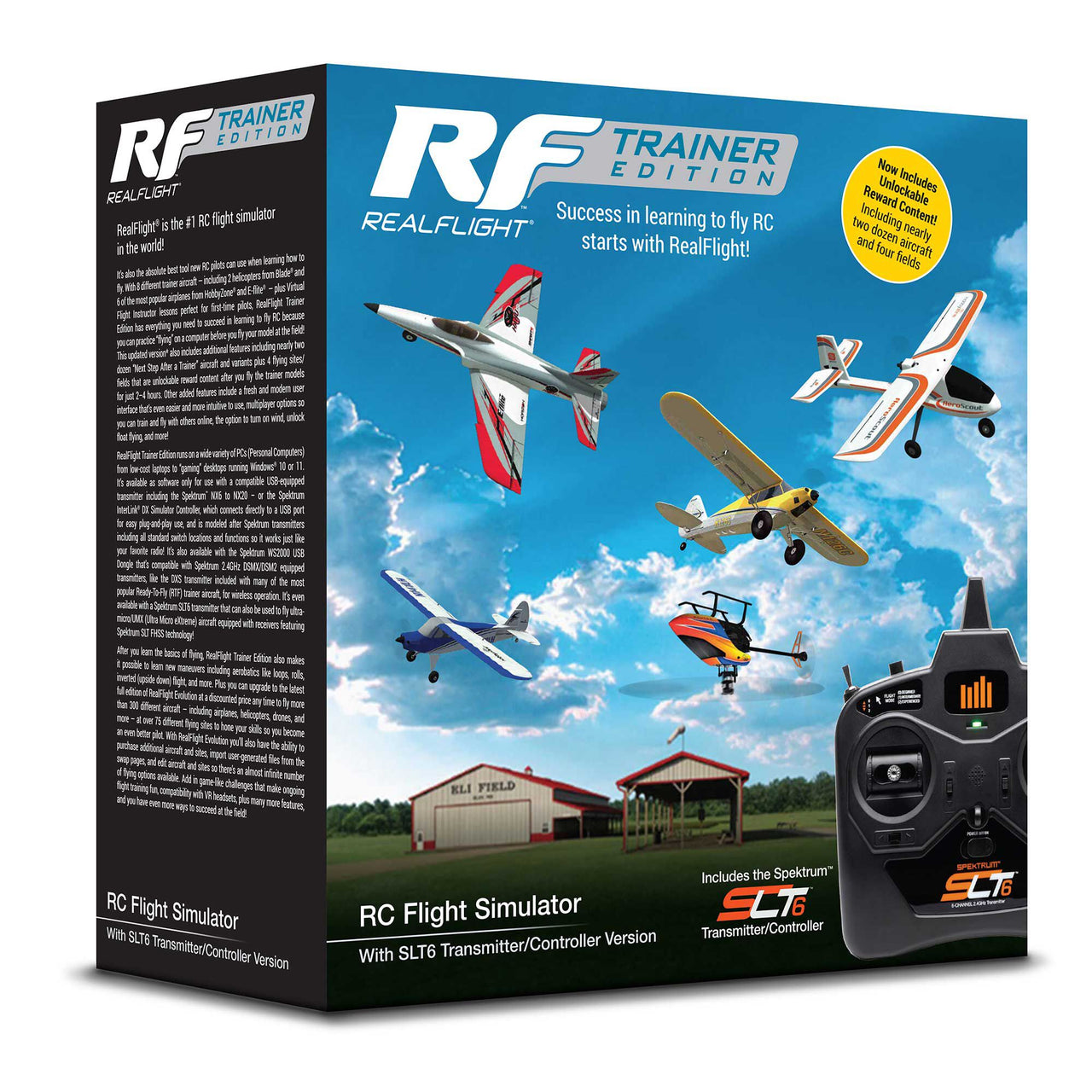 RFL-1211 RealFlight Trainer Edition RC Flight Simulator with SLT6 Transmitter/Controller