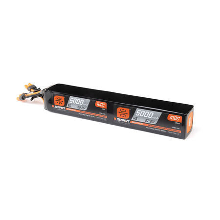 SPMX-1091 Dual 22.2V (44.4V) 5000mAh 6S x2 100C Smart LiPo Battery: IC5