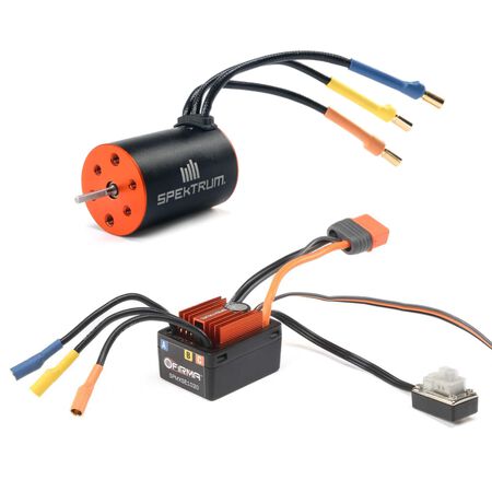 SPMXSEMC14 Firma 30A Brushless Smart ESC / 4500Kv Motor Combo: Minis