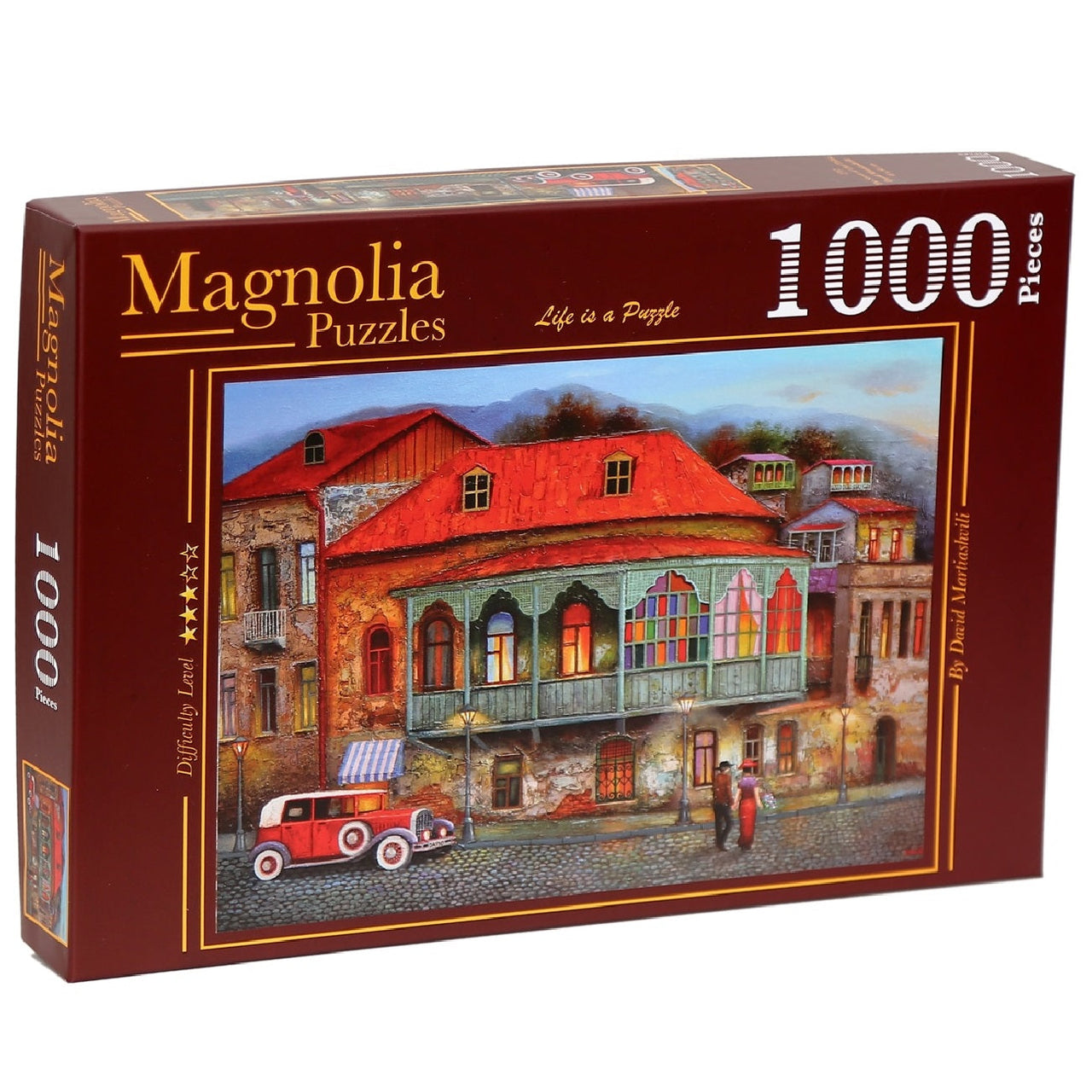 The Street of Old Tbilisi- David Martiashvili 1000-Piece Puzzle