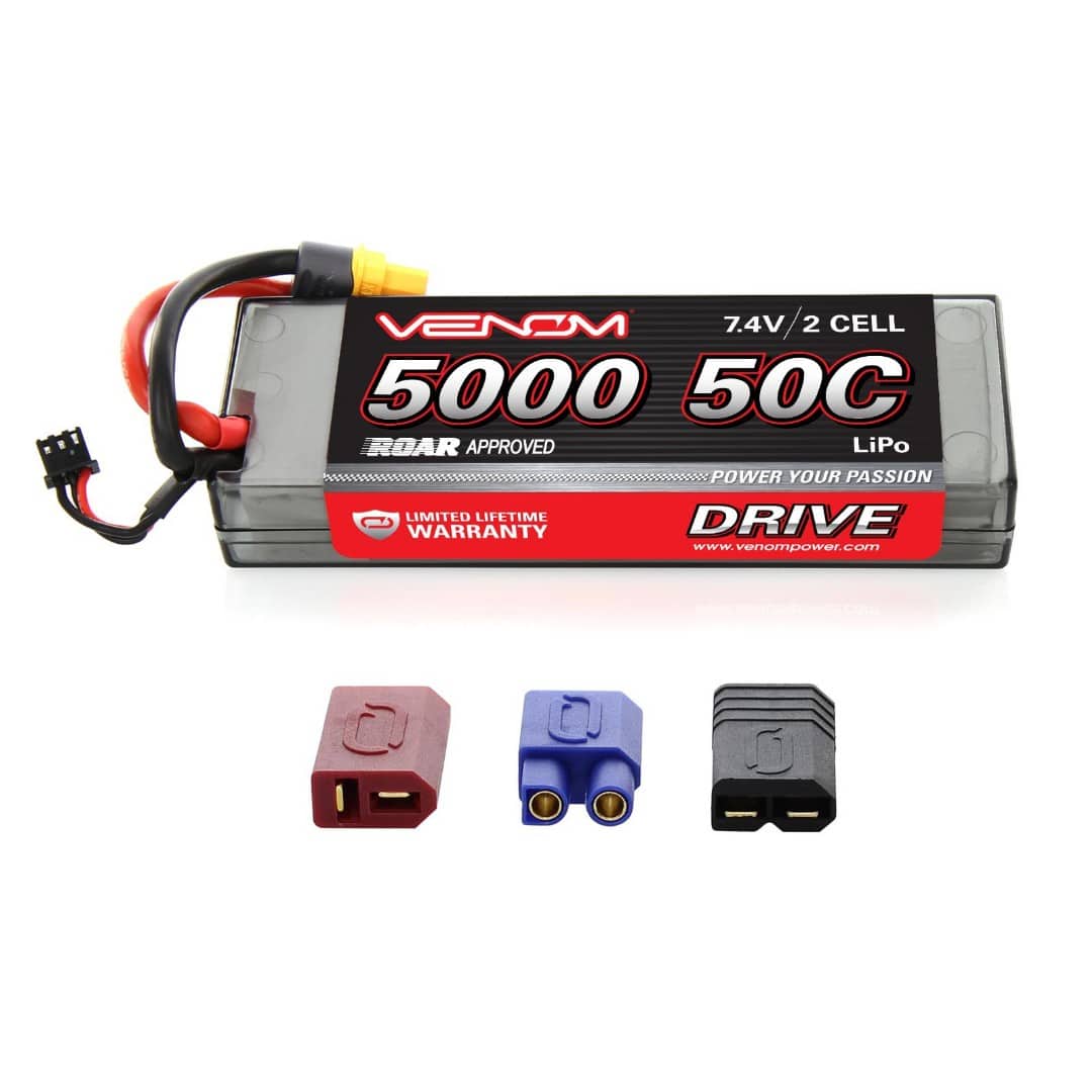 15058 ROAR LiPo battery 2S 7.4V 5000mAh 50C UNI 2.0 (Deans/EC3/Traxxas/XT60)