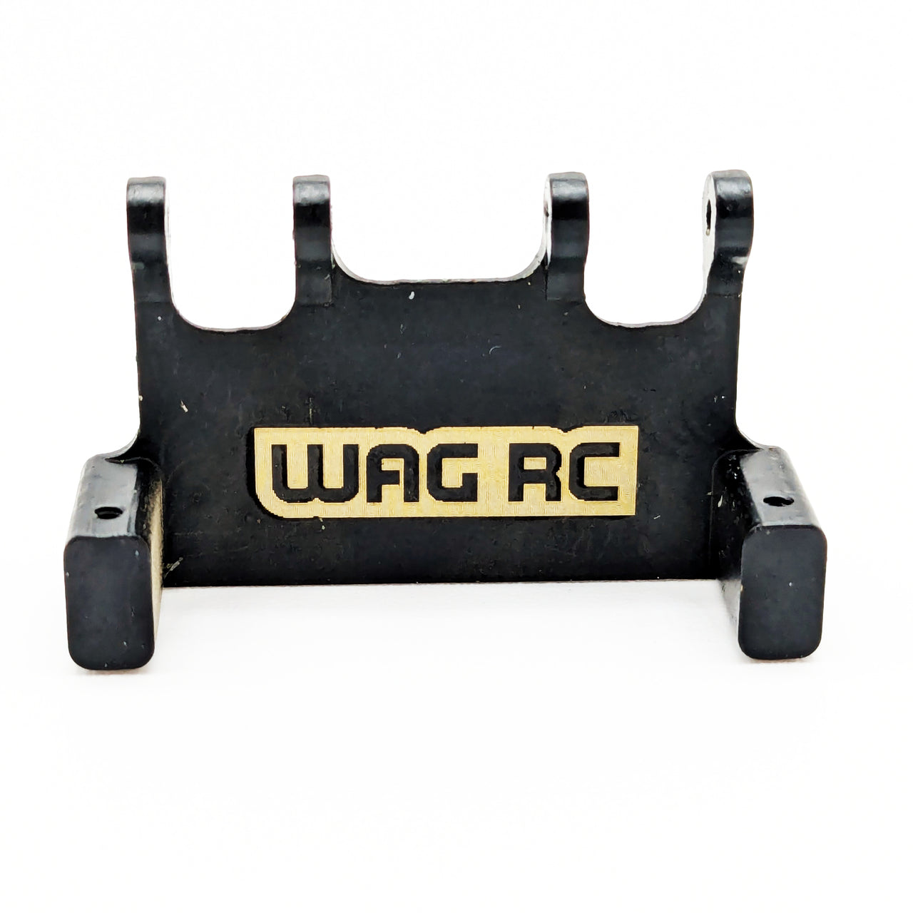 WAGSCX24SMBB Black Brass servo mount multi links SCX2