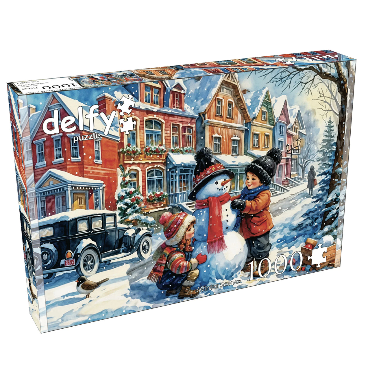 Winter Scene 1000-Piece Puzzle