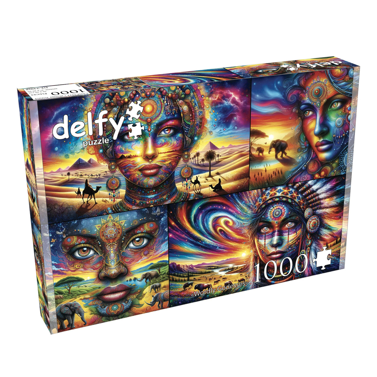 Wordly Godesses 1000-Piece Puzzle