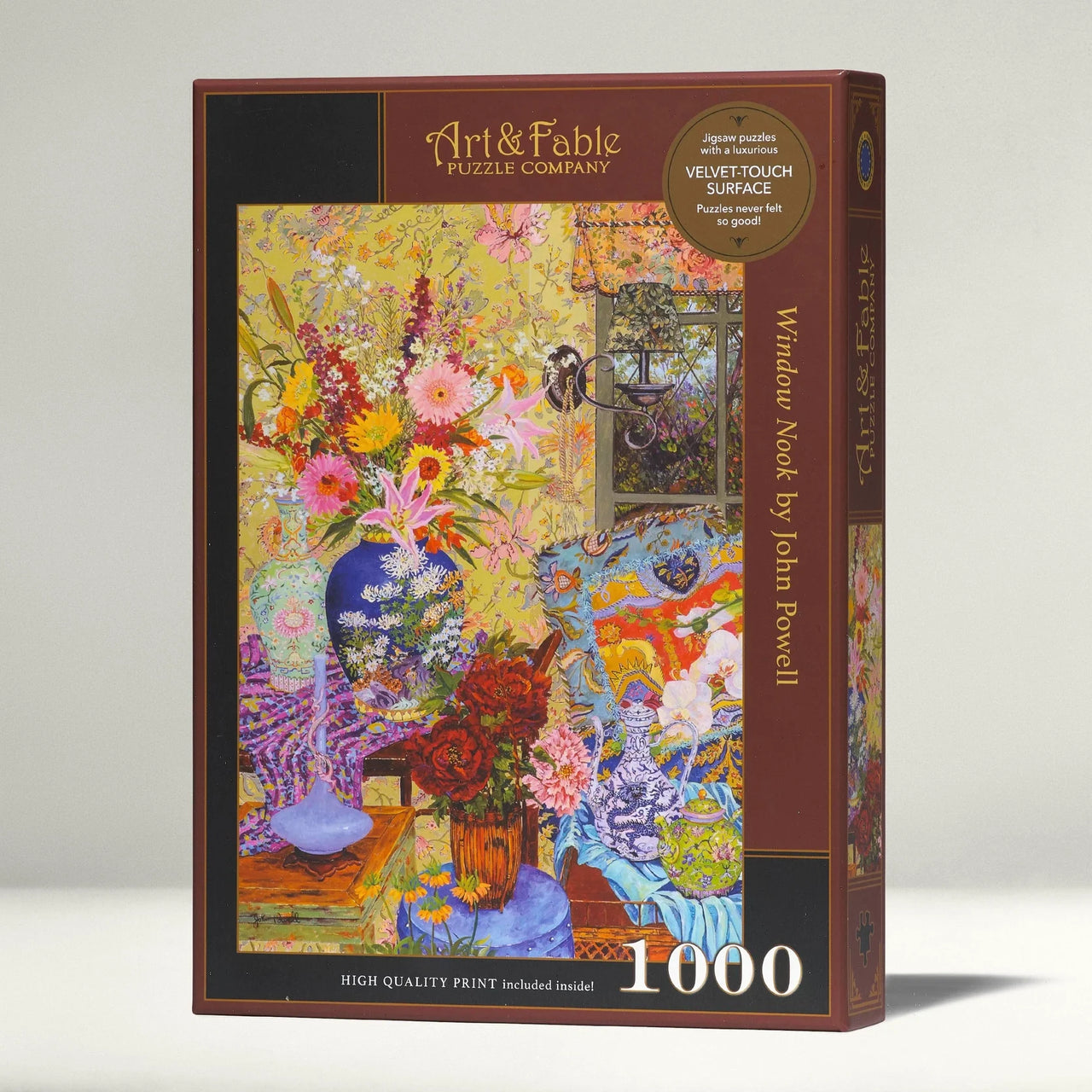 Puzzle de 1000 pièces - Coin de fenêtre 