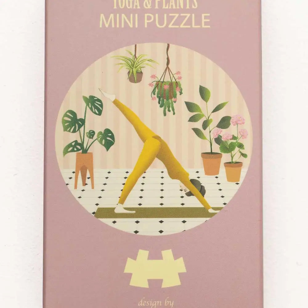 Puzzle 31 pièces Yoga et plantes 