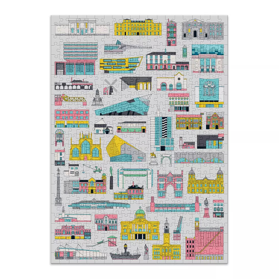 Buildings 500-Piece Puzzle