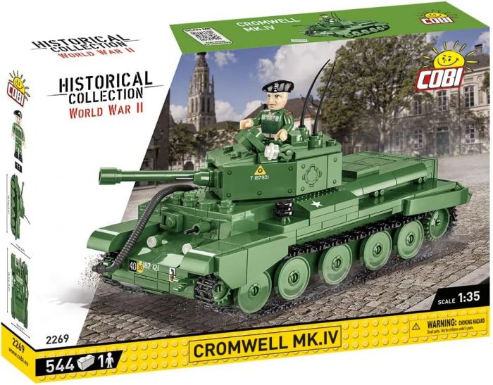 COBI-2269 COBI 544 pièces HC seconde guerre mondiale/2269/CROMWELL MK. IV "HELLA" 