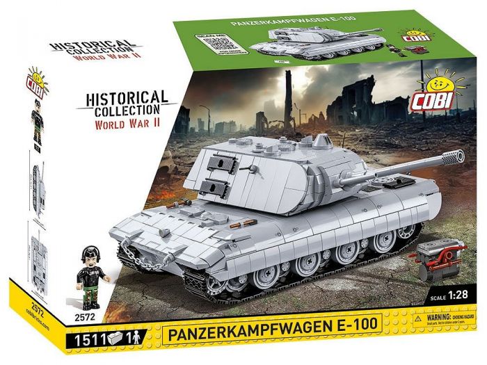 COBI-2572 COBI 1511 PCS HC WWII /2572/ PANZERKAMPFWAGEN E-100