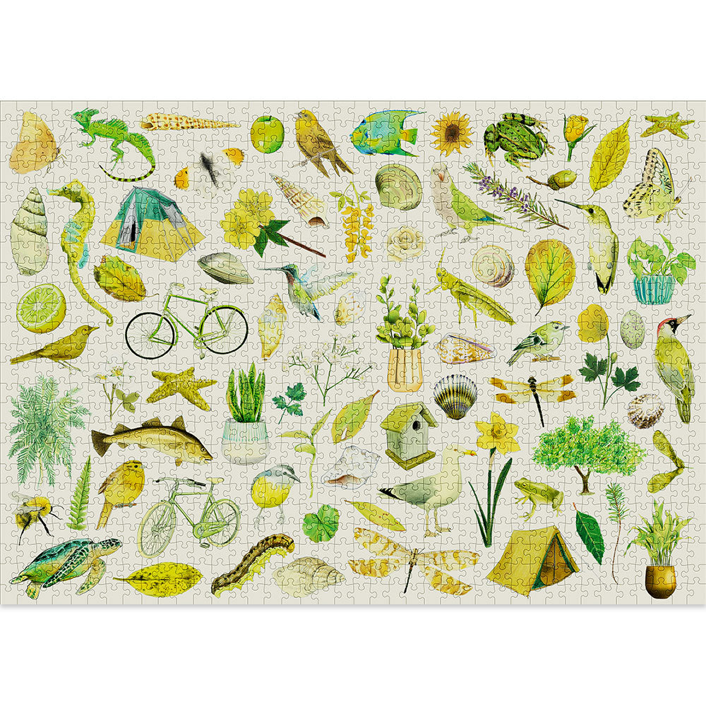 Green 1000-Piece Puzzle