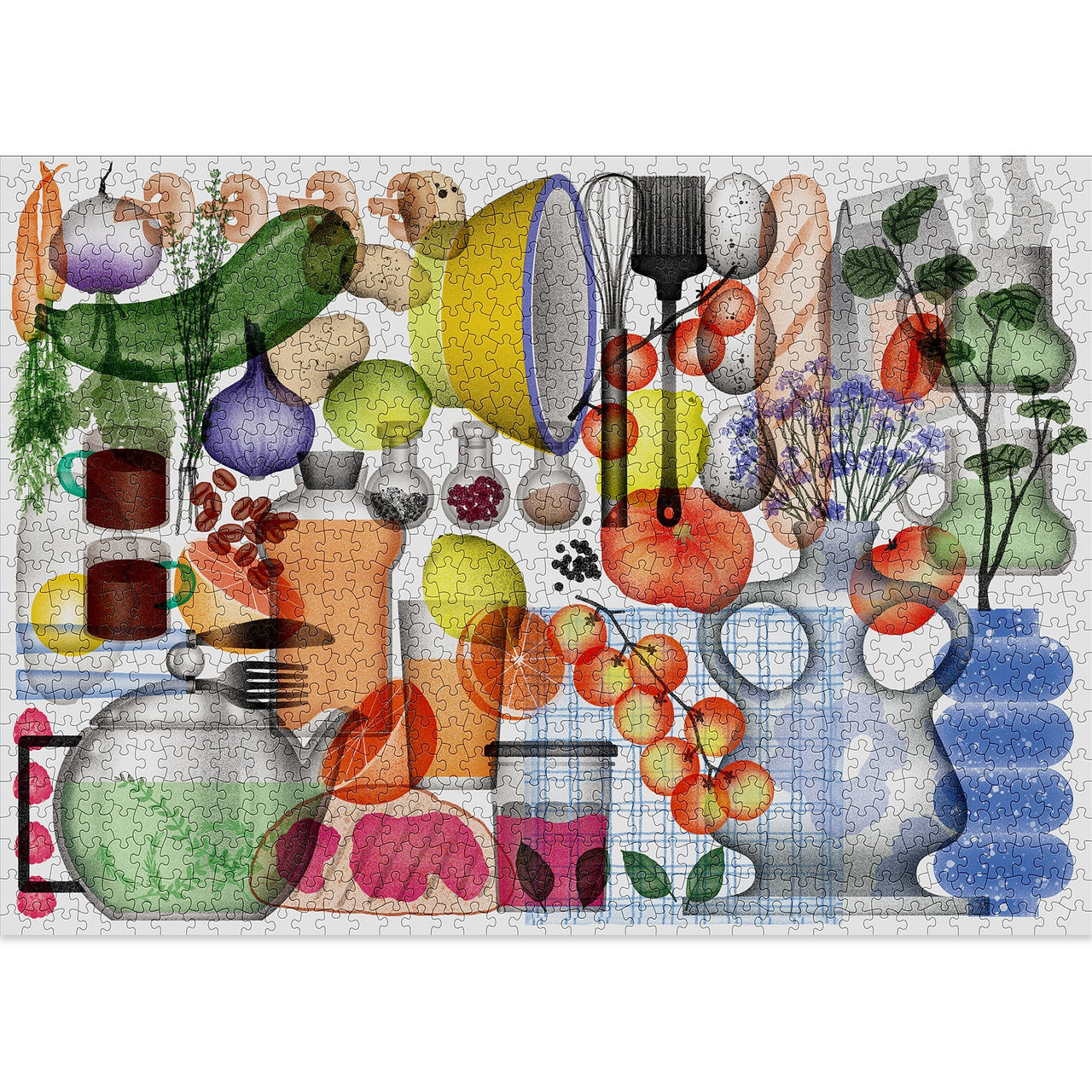 Kitchen (Small Batch Random Cut) 1000-Piece Puzzle