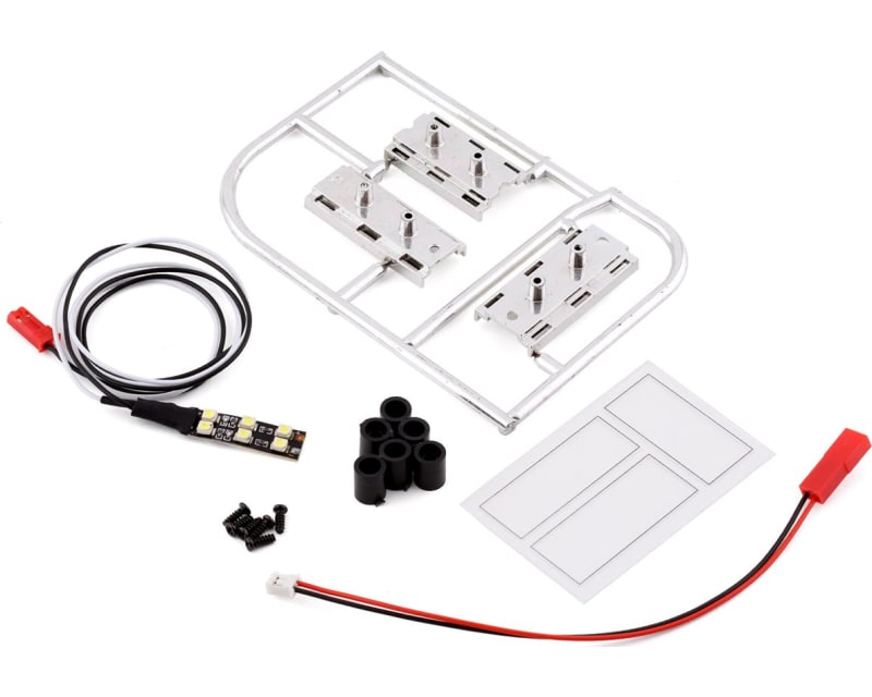 KLR-48351 1:10 Touring Car License Plate Kit W/Led