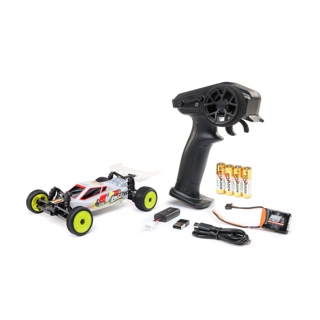 Losi Micro-B 2WD 1/24 RTR (white) LOS00007T1