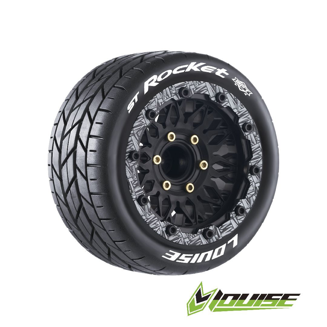 LT3211SX Louise R/C ST-Rocket 2,8" Hex amovible noir Whls 4,7" OD (2) 