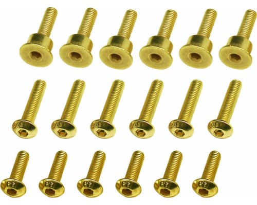 LPC39FT04 Gold Brake Disk Screw Set PM-MX