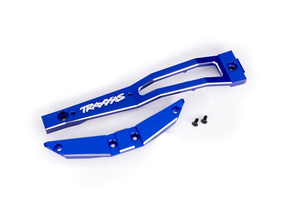 10221-BLUE Traxxas Chassis brace, front (blue-anodized)