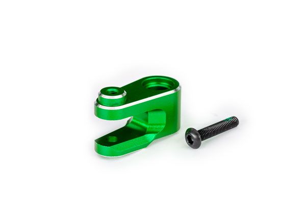 10247-GRN Traxxas Servo horn, steering, green-anodized aluminum