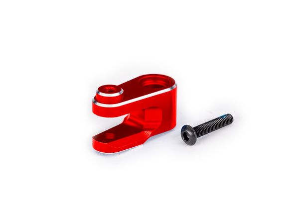 10247-RED Traxxas Servo horn, steering, red-anodized aluminum