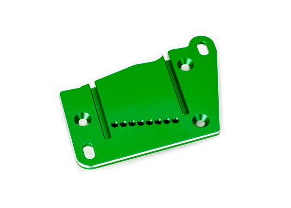 10263-GRN Traxxas Motor mount cap, 6061-T6 aluminum (green-anodized)