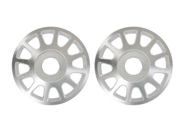 10274-SLVR Traxxas Wheel centers, Method Race Wheels 703 (silver, 2)